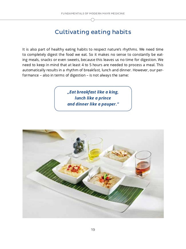 E-Book - The VivaMayr Principle / Good digestion, better life