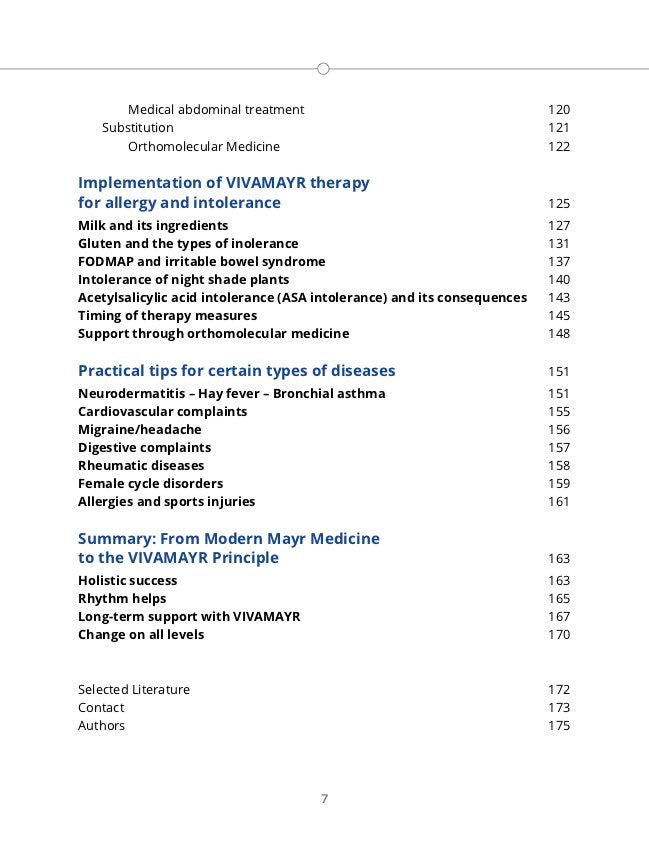 E-Book - Treating Allergies and Intolerances - With the Viva Mayr Pinciple