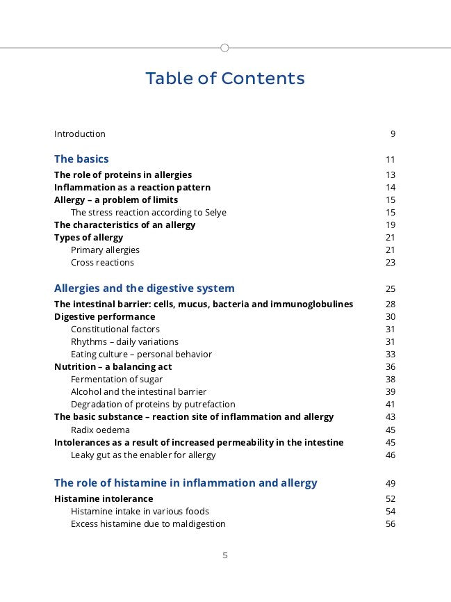 E-Book - Treating Allergies and Intolerances - With the Viva Mayr Pinciple